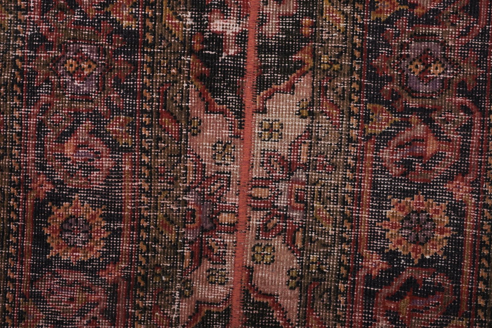 1960s Distressed Extra Long Turkish Runner Rug   Stair Rug 2'1'' X 13'3'' photo vintage