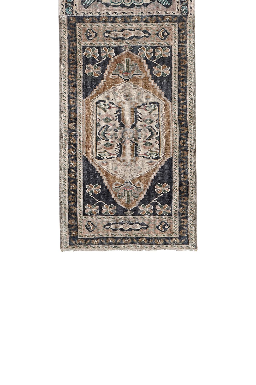 Turkse smalle loper 1'9'' X 6'6'' photo Textiel