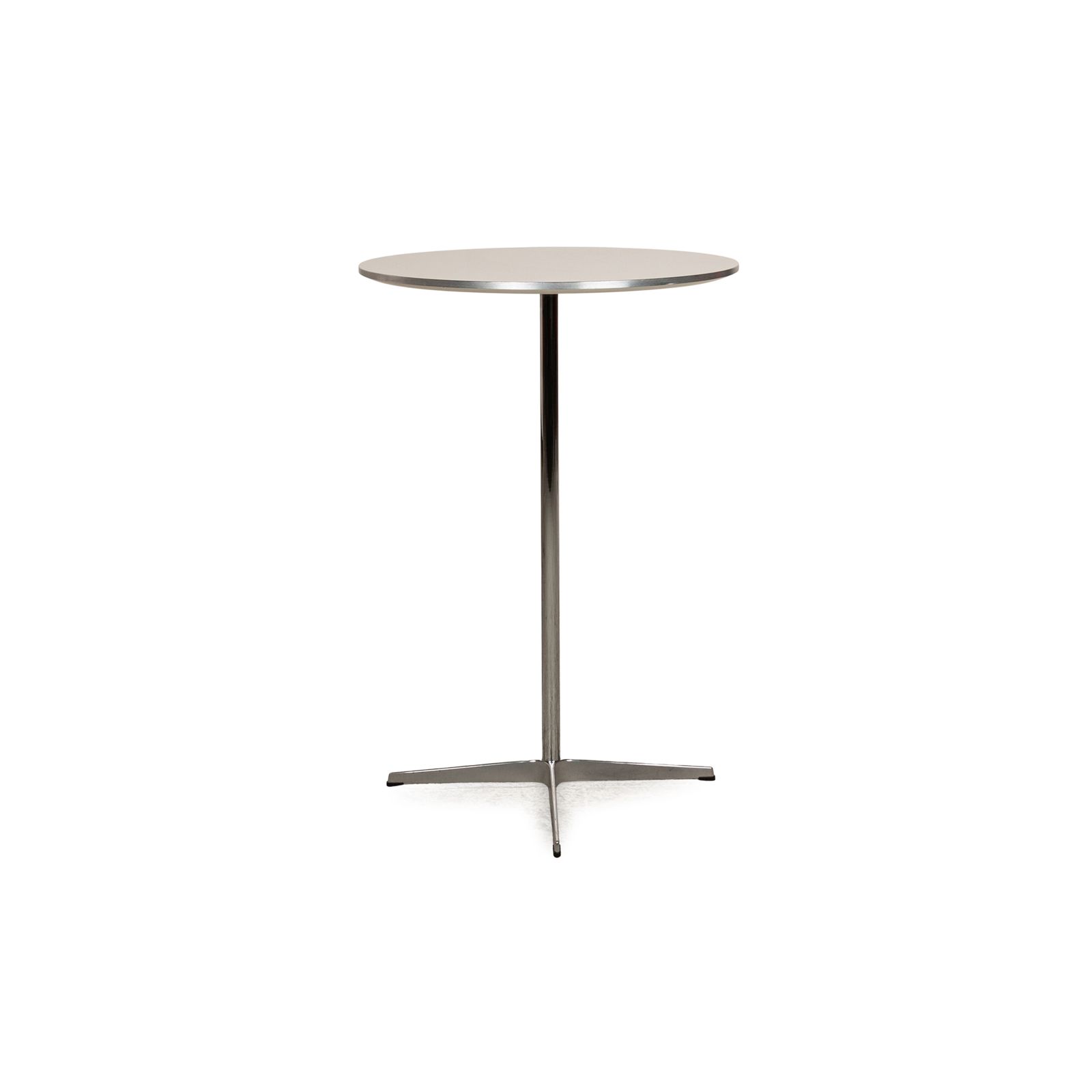 photo furniture Table à manger Fritz Hansen en bois blanc, 75 x 75 x 108 cm
