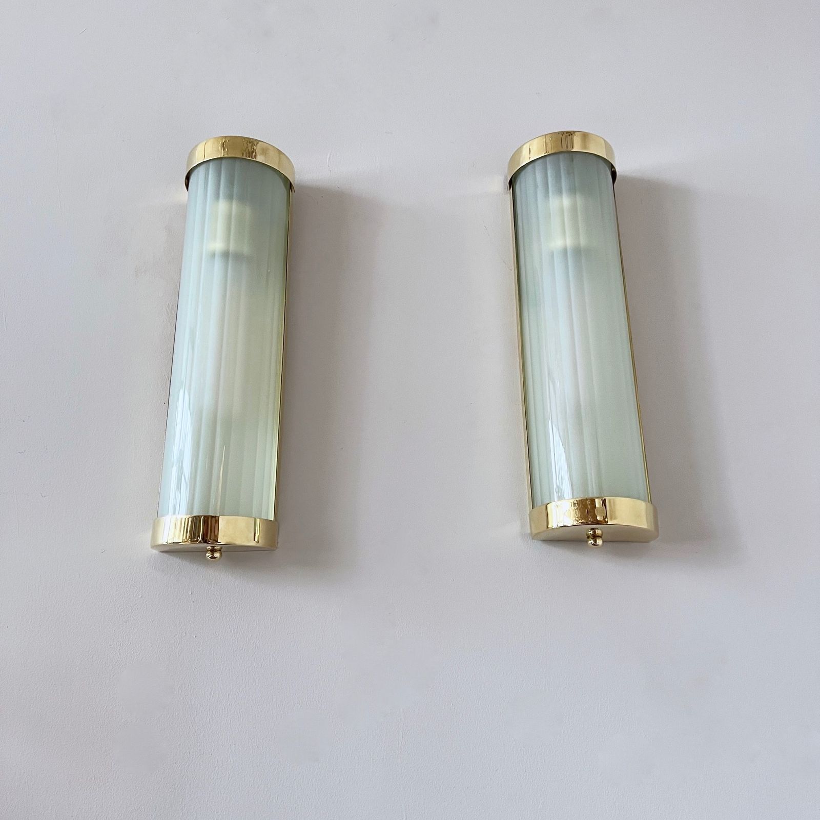 Contemporary Brass Wall Light photo furniture