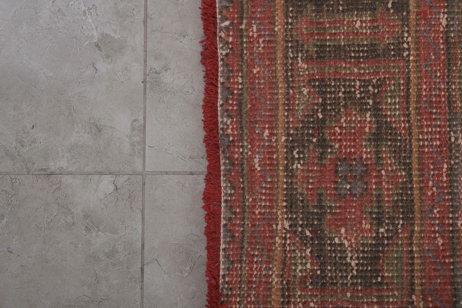 1500.0 Mid 20th Century Vintage Turkish Stair Runner 2'6'' X 23'7'' photo
