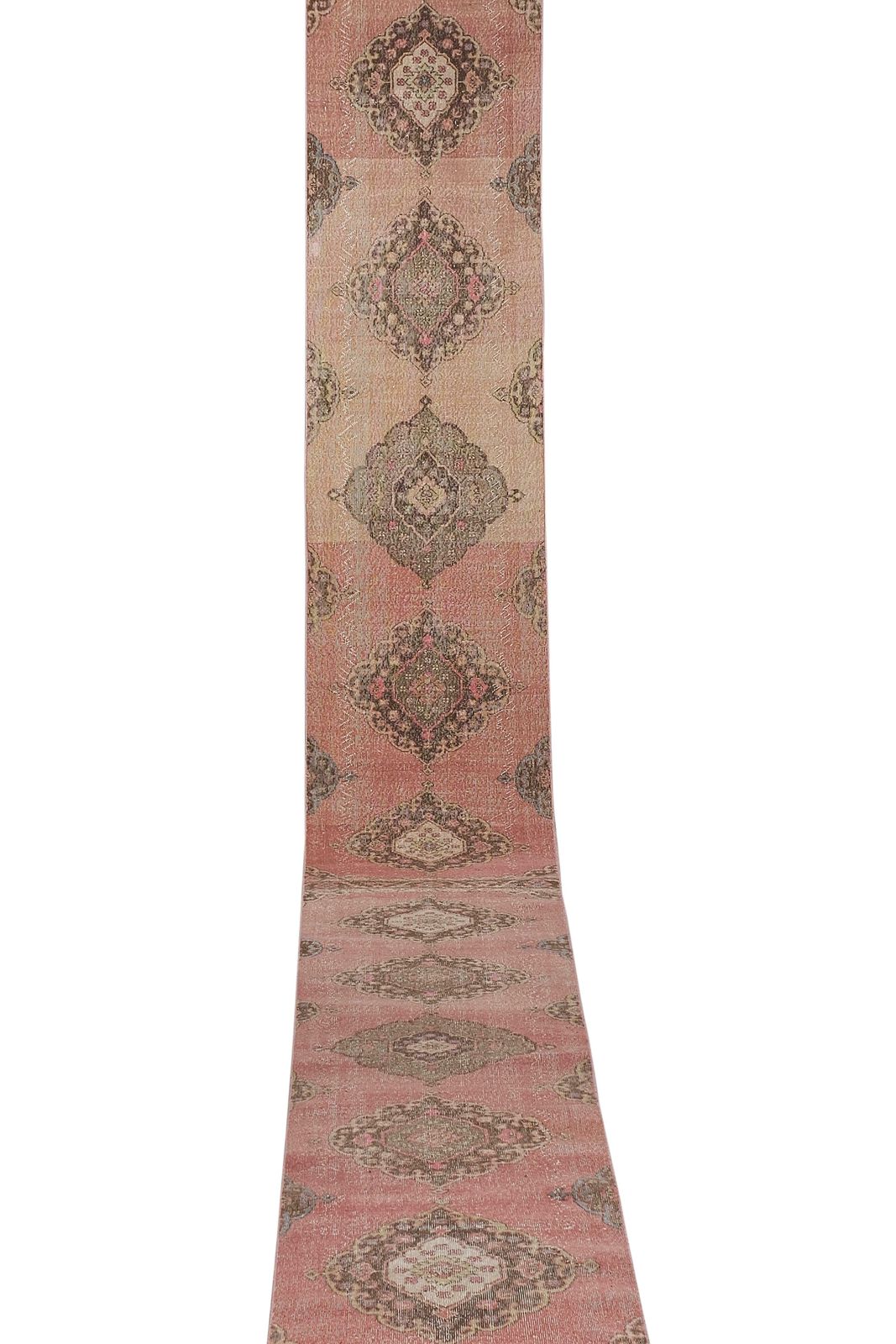 1960s Turkish Oushak Runner 2'6'' X 24'1'' photo for sale