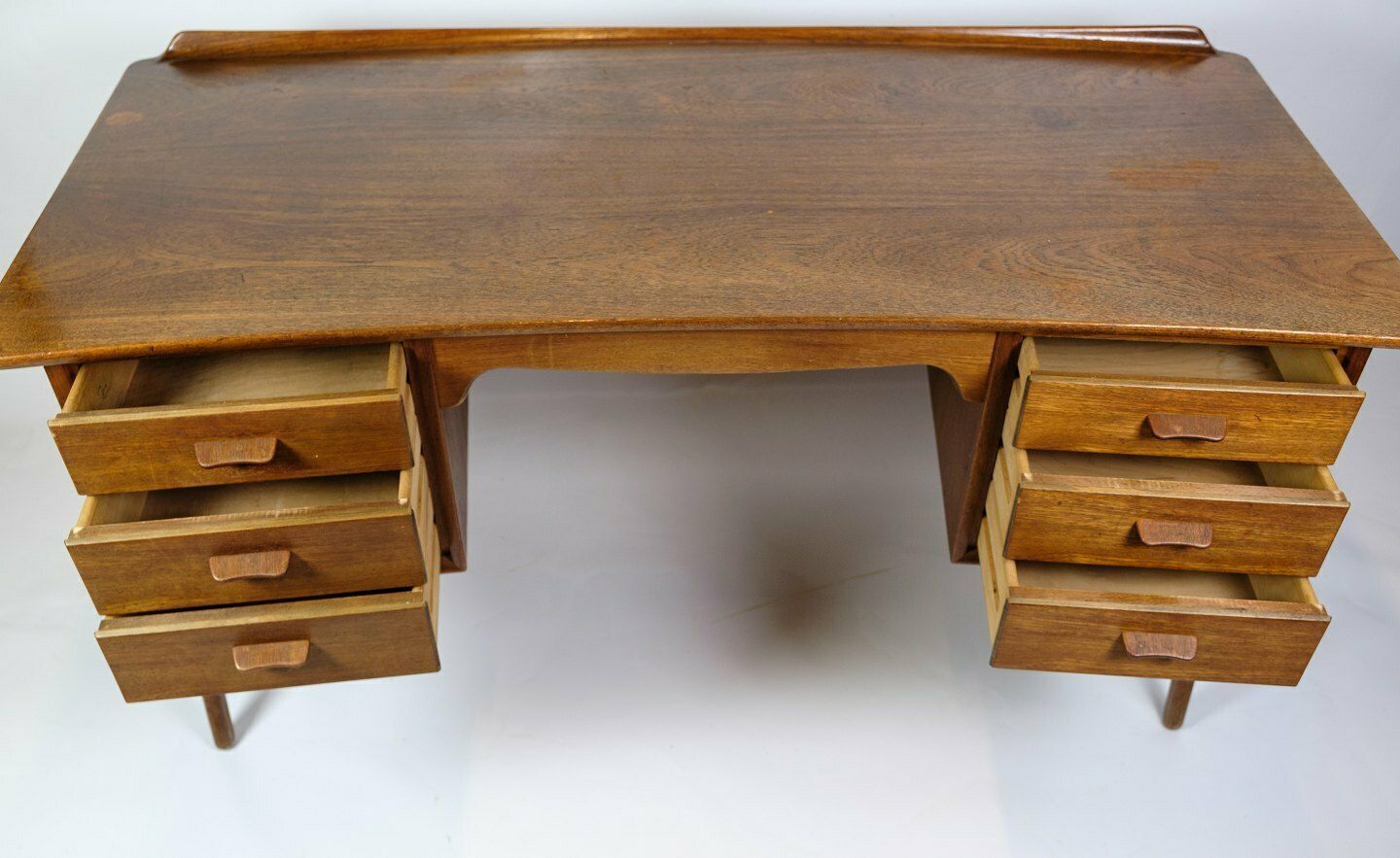 Desk In Teak Wood By Svend Aage Madsen For Sigurd Hansen From 1960s photo Furniture