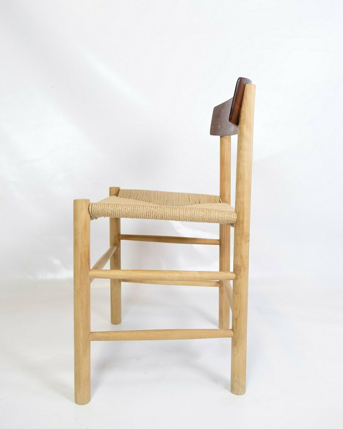 Set Of 6 Dining Chairs  "Folke Chair" Model J39 In Teak & Oak By Børge Mogensen For Fdb Furniture From 1950s photo buy