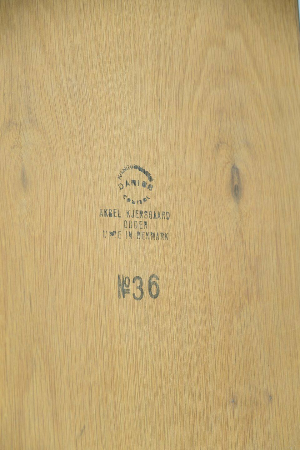 photo furniture Side Table In Oak By Aksel Kjersgaard For Odder From 1960s