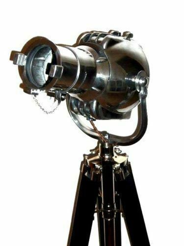 Vintage Industrial Strand Electric Theatre Spot Light Antique Floor Lamp Art Deco Patt 23 Movie Cinema Lighting Lampe 20 Th Century London Loft Lantern photo Lighting