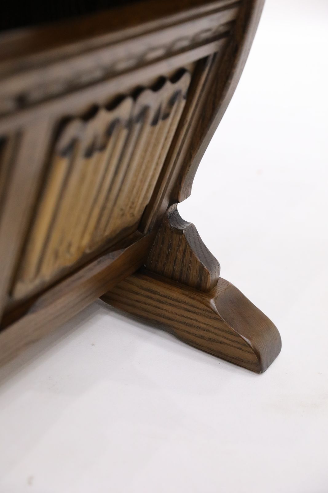 Old Charm Magazine Rack In Light Oak Free* Uk Delivery photo vintage