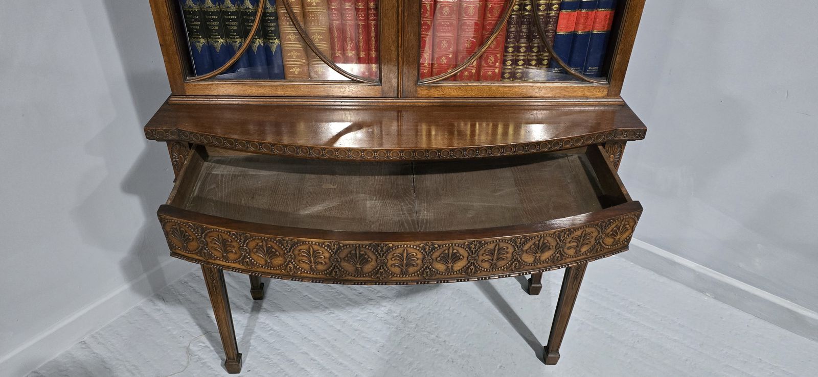 Top Quality Adams Mahogany Bookcase On Stand photo for sale
