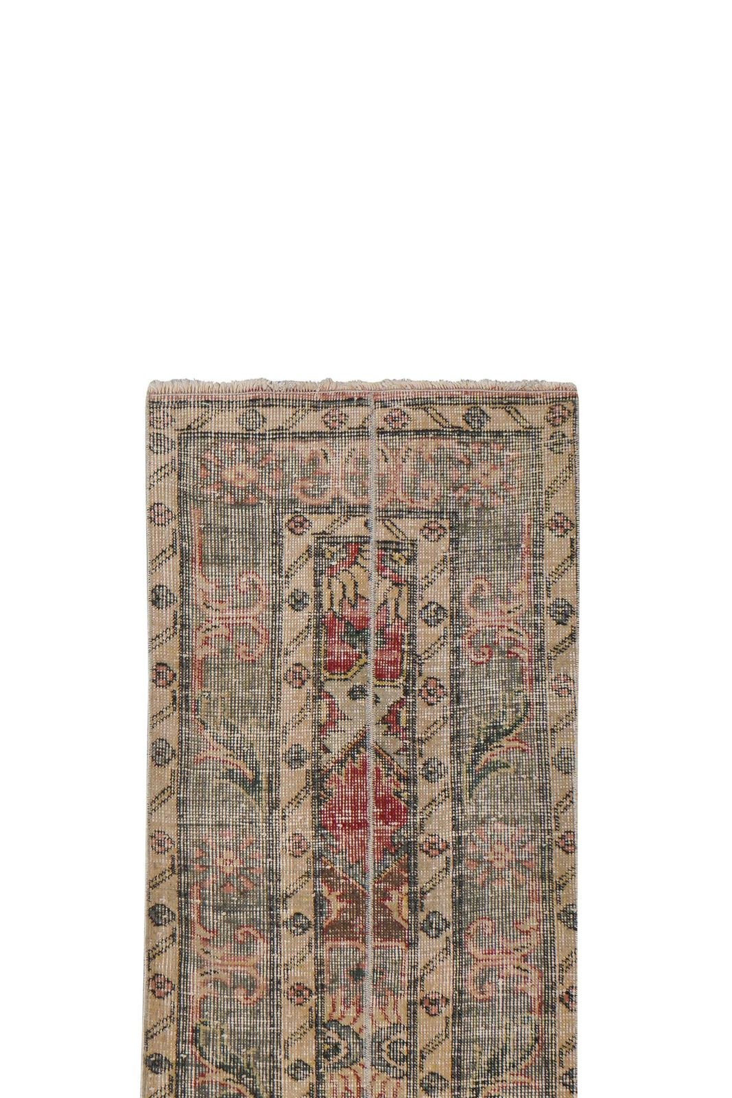 1960s Distressed Extra Long Turkish Runner Rug   Stair Rug 1'7'' X 23'4'' photo furniture