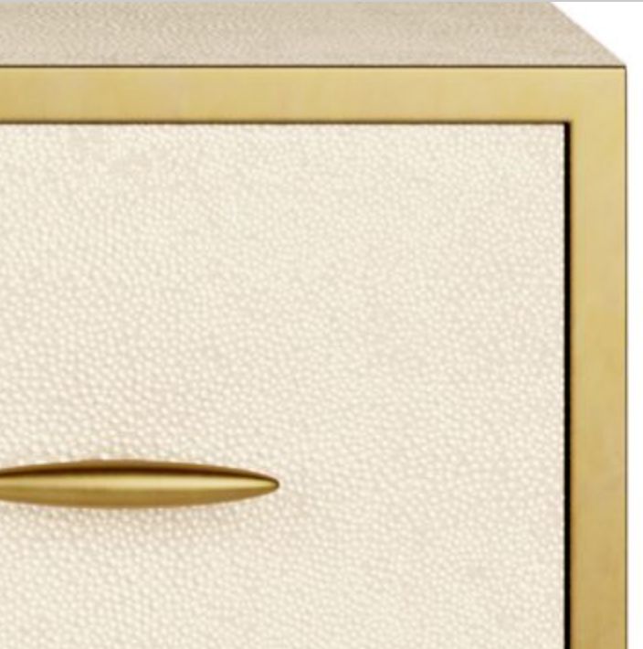 Hampton Ivory Shagreen Chest Of Drawers photo for sale