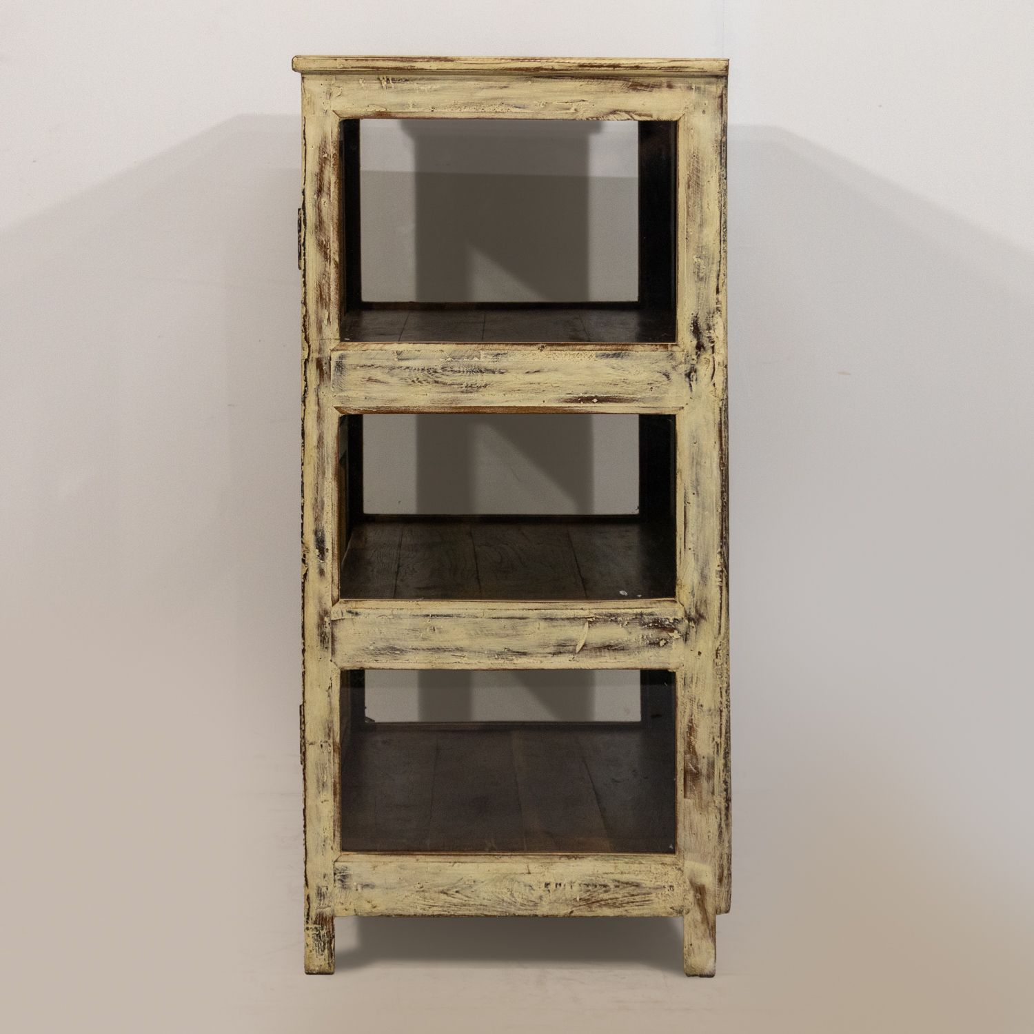 Wooden Pinjara Cabinet With Glass Doors & Side Panels S 17 photo 495.0