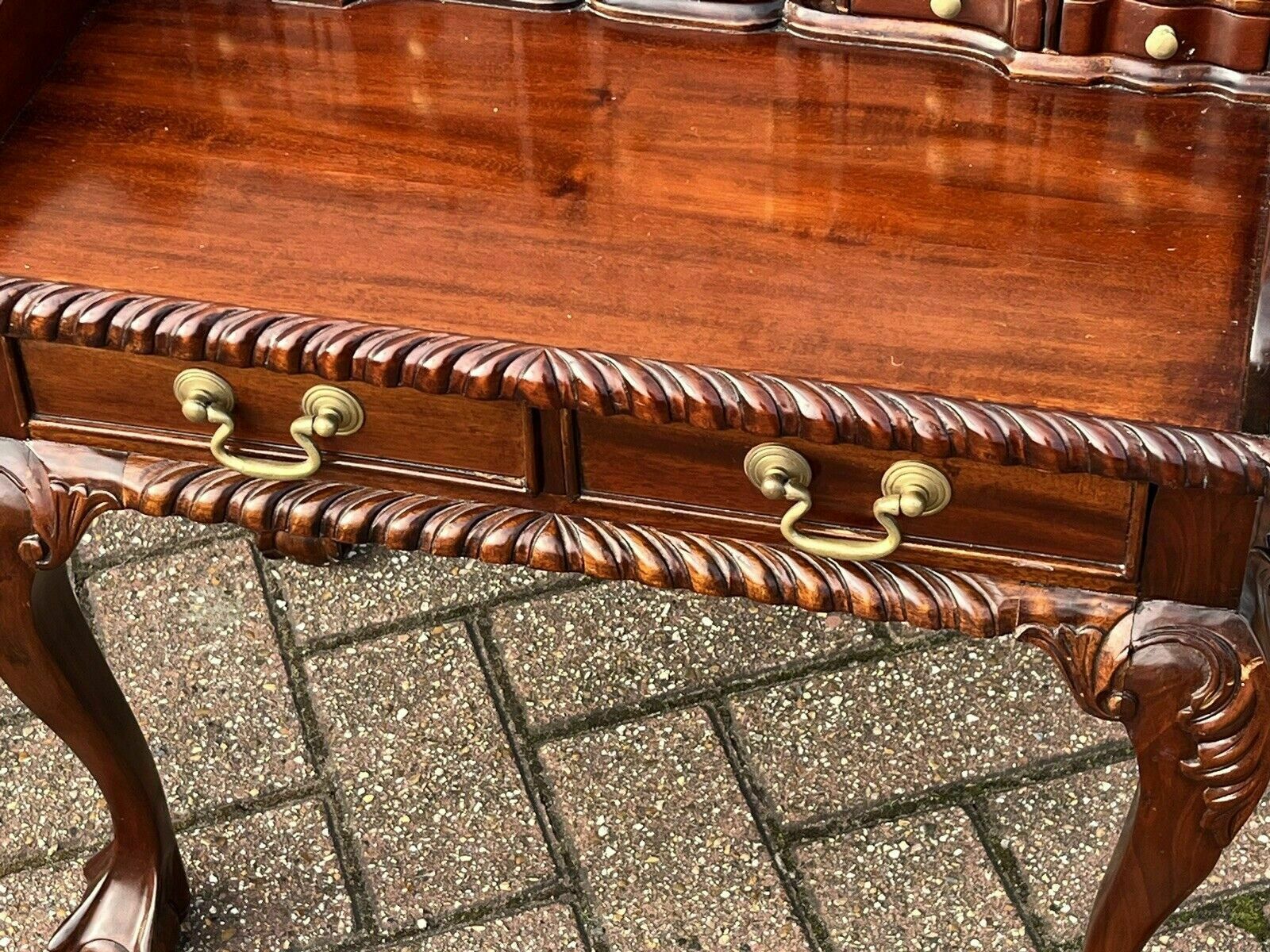Salesman Sample Small Desk, Perfect Proportions, Secret Drawers photo Furniture