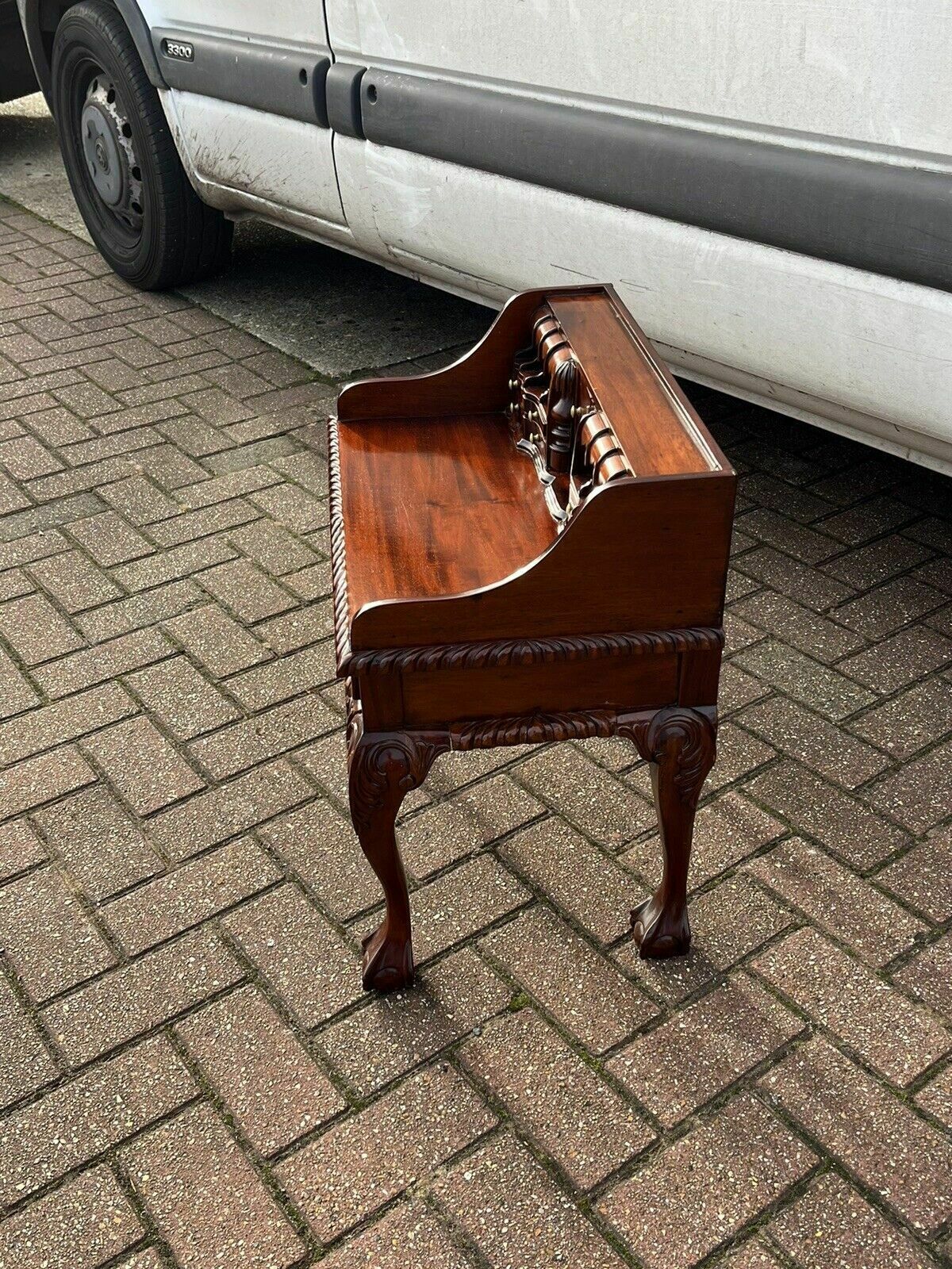photo for sale Salesman Sample Small Desk, Perfect Proportions, Secret Drawers