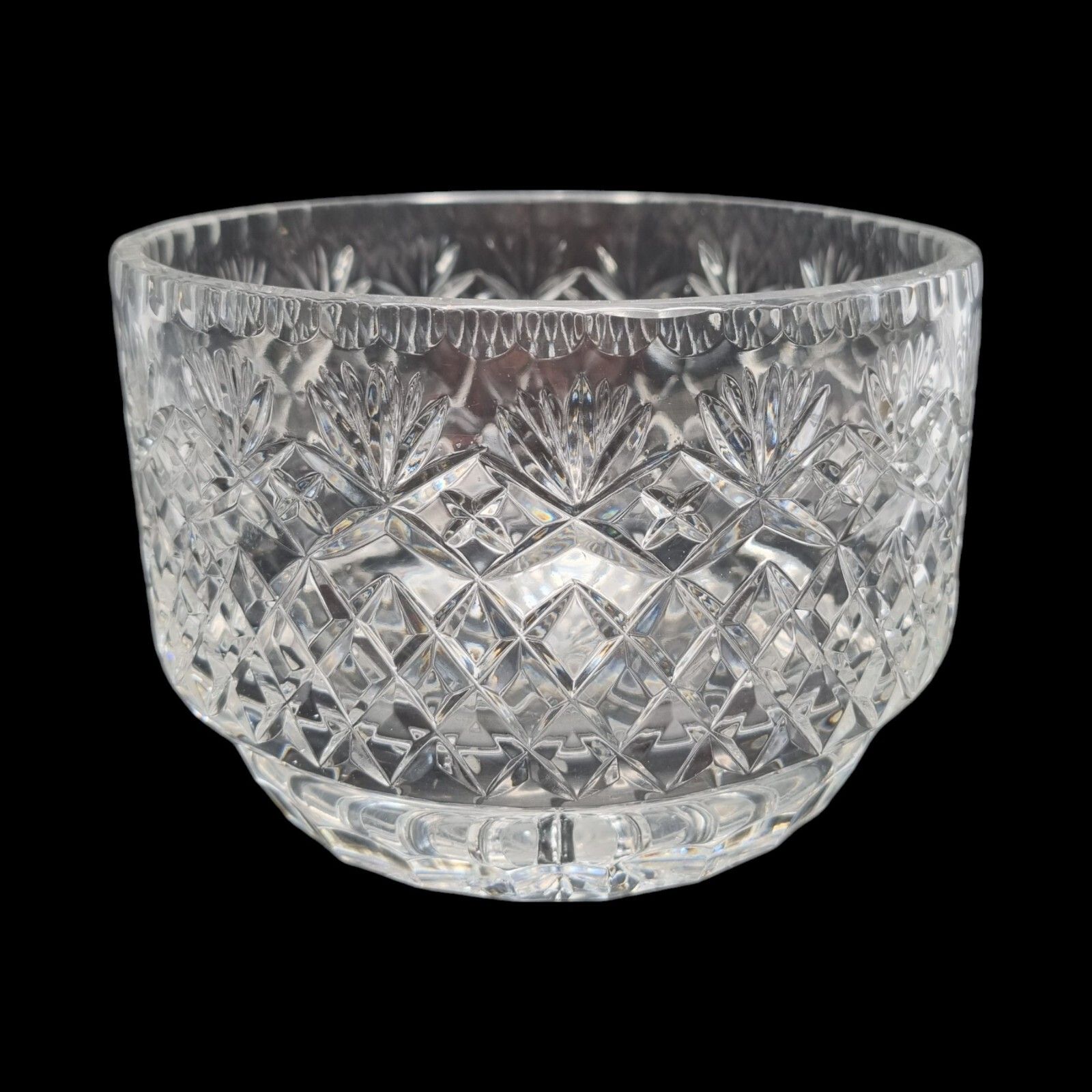 Vintage Waterford Cut Crystal Glass Bowl Fruit Dessert Bowl