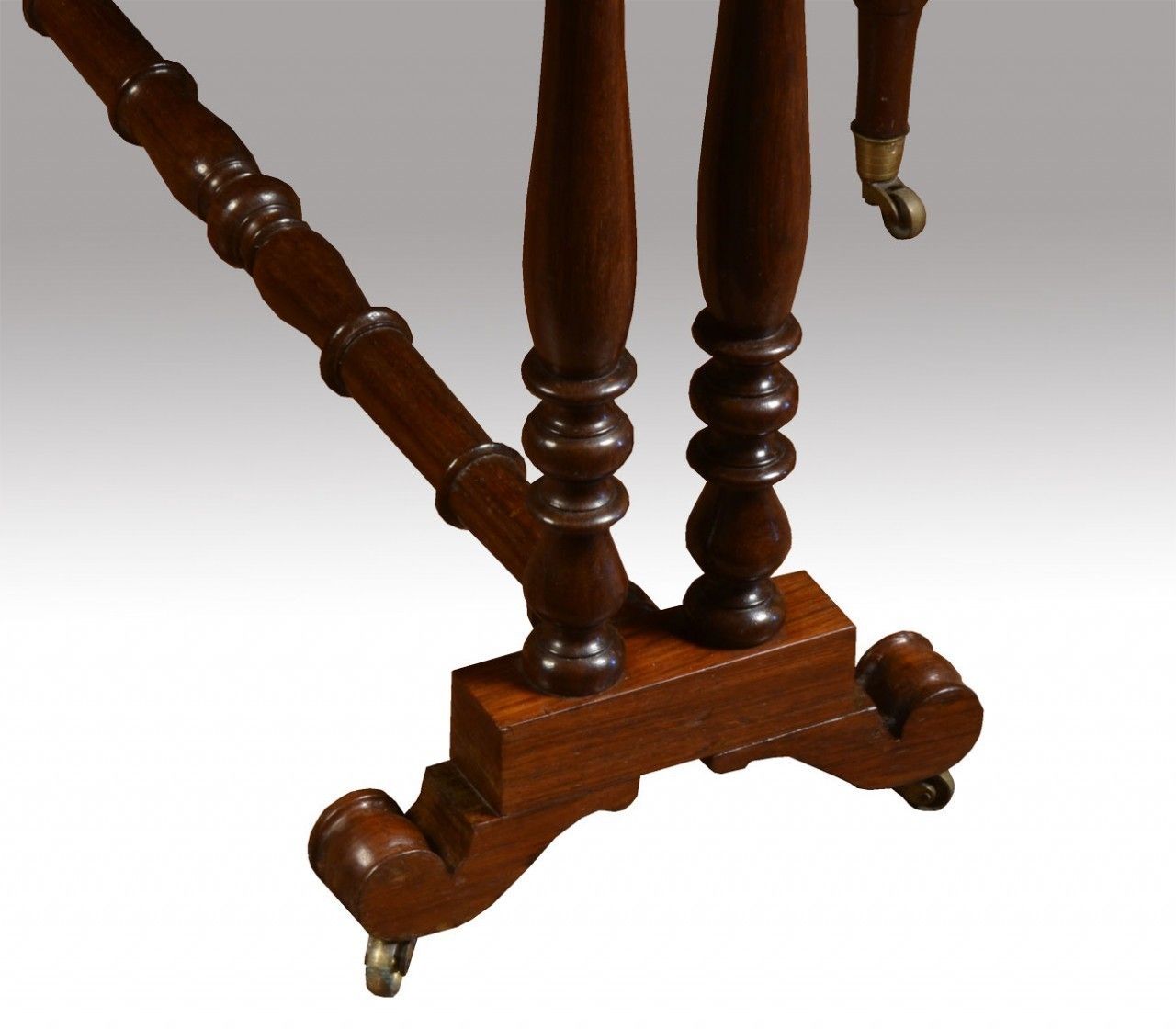 Victorian Rosewood Sutherland Table Circa 1870 photo for sale
