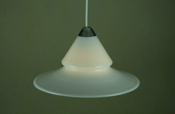 Opus Pendant Lamp By Torben Jørgensen For Holmegaard Glasværk / Royal Copenhagen, Denmark, 1980s