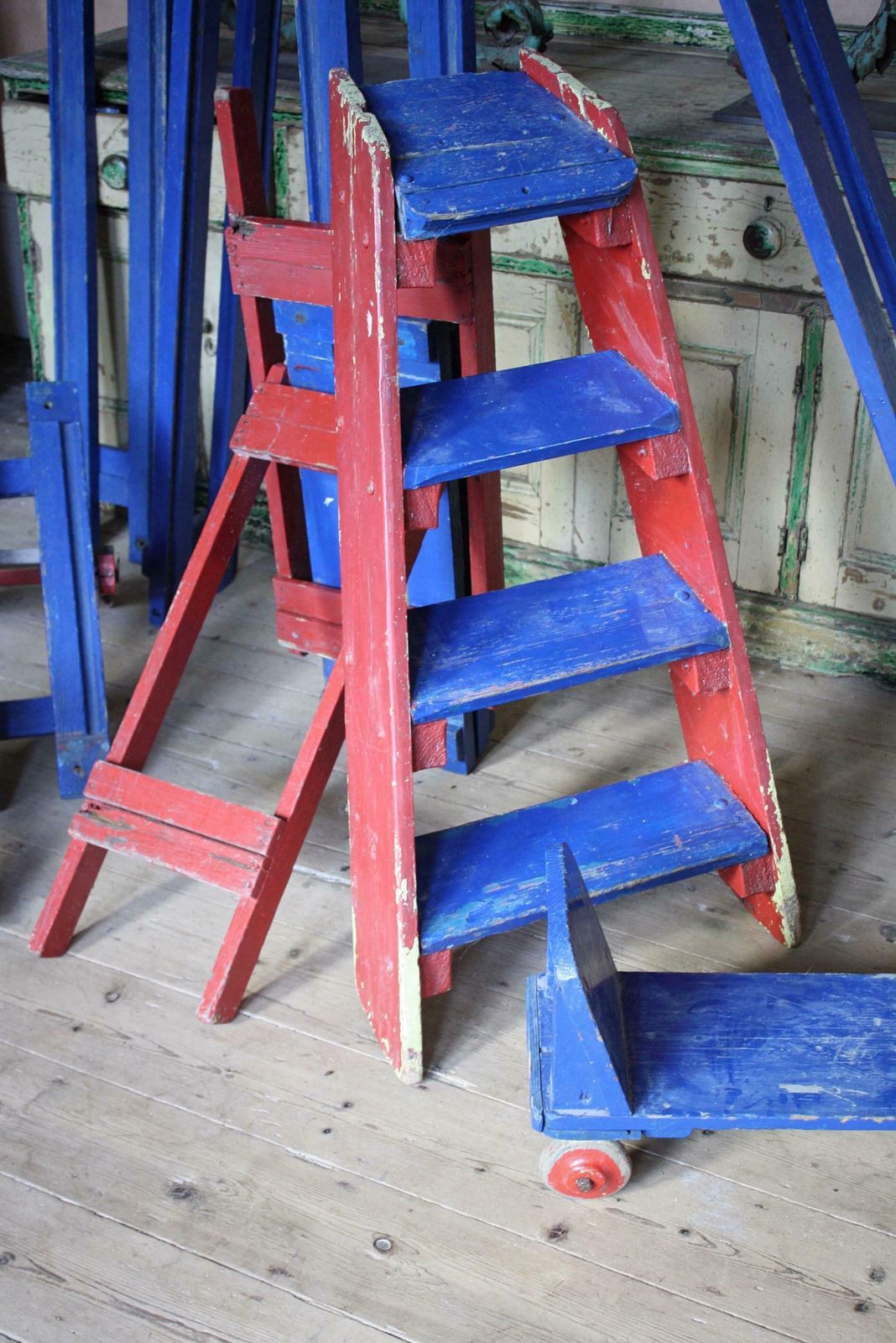 photo furniture Circa 1940s English Showman's Mini Rollercoaster Travelling Fairground Circus