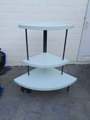 Side Tables In Bacterio Laminate In The Style Of Ettore Sottssas, 1980s, Set Of 2