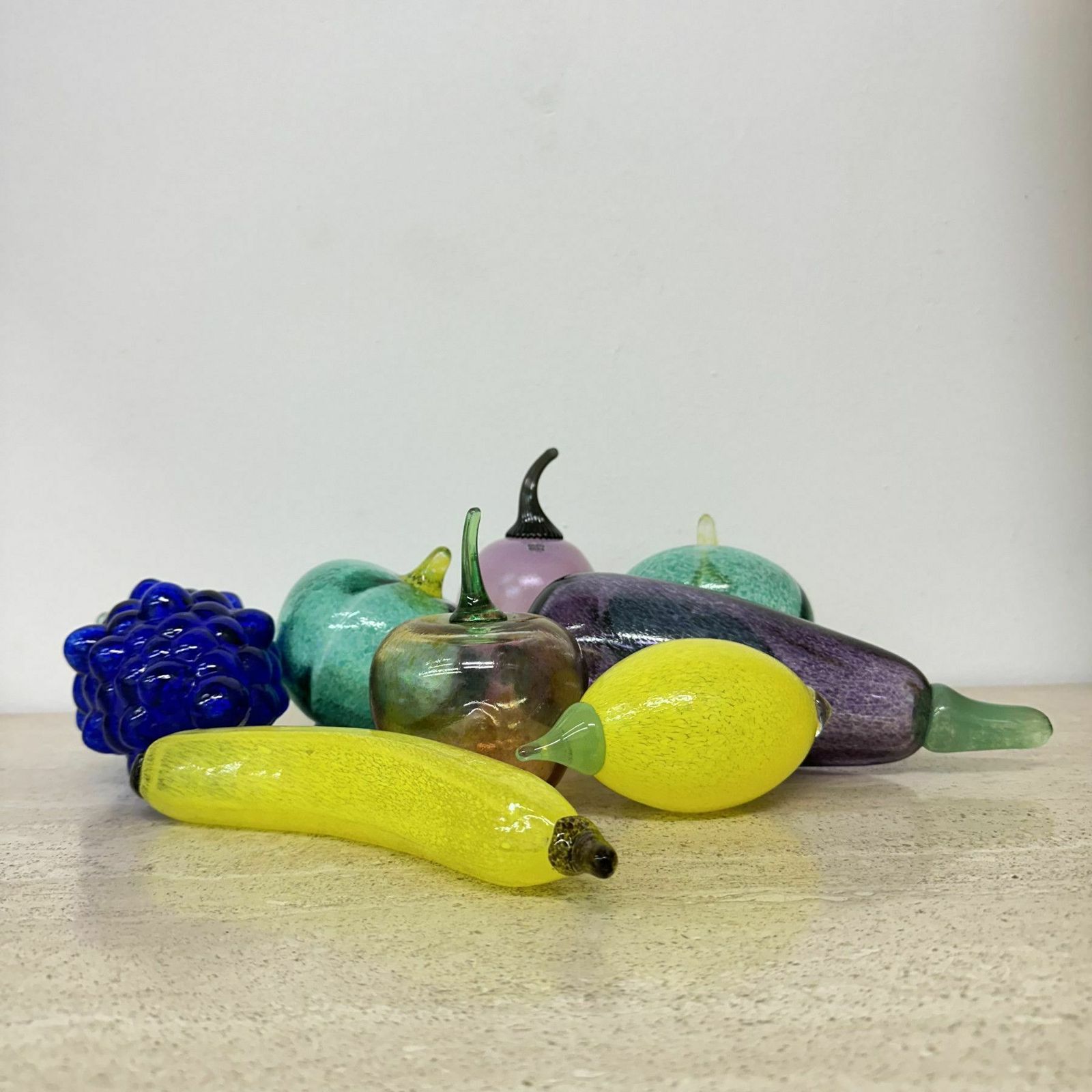 photo furniture Gunnel Sahlin For Kosta Boda Fruits Art Glass , 1990s