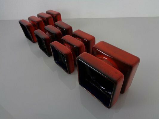 Ceramic Vases By Cari Zalloni For Steuler Keramik, 1970s, Set Of 4 photo buy