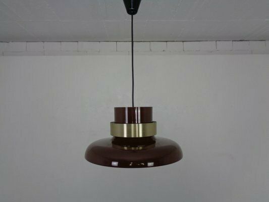 Lamella Ceiling Lamp By Carl Thore For Granhaga Metallindustri, Sweden, 1960s