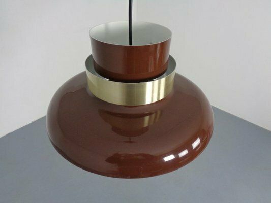 Lamella Ceiling Lamp By Carl Thore For Granhaga Metallindustri, Sweden, 1960s photo vintage
