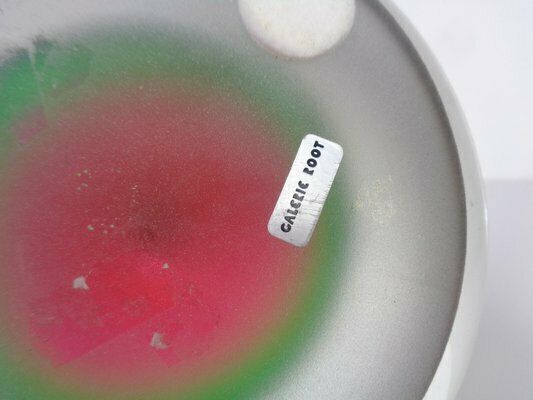 Home Decor Sommerso Murano Cone Glass Paperweight, Italy, 1970s photo