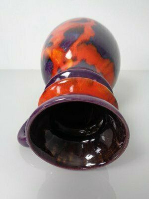 225.0 Pop Art Lava Ceramic Vase By Walter Gerhards, Germany, 1970s photo