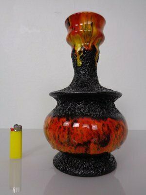 Pop Art Lava Ceramic Vase By Walter Gerhards, 1970s photo furniture