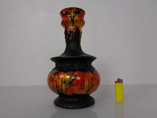 Pop Art Lava Ceramic Vase By Walter Gerhards, 1970s photo for sale