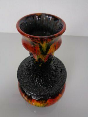 Pop Art Lava Ceramic Vase By Walter Gerhards, 1970s photo buy