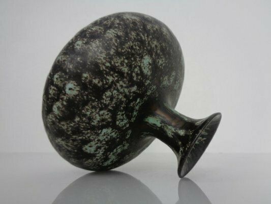 Studio Ceramic Vase By Kerstin & Ralf Unterstab For Kunsttöpferei Unterstab, 1960s photo vintage