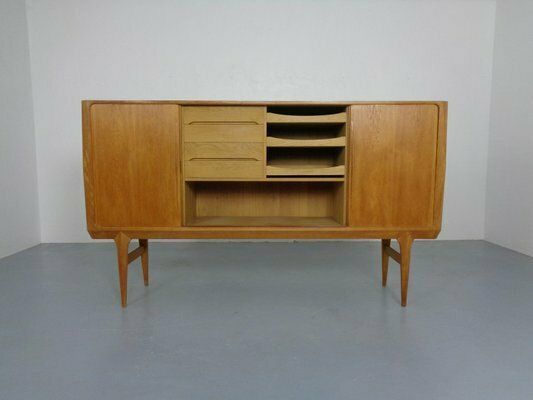 Oak Sideboard By Johannes Andersen For Hans Bech, 1960s photo for sale