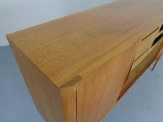 photo vintage Oak Sideboard By Johannes Andersen For Hans Bech, 1960s
