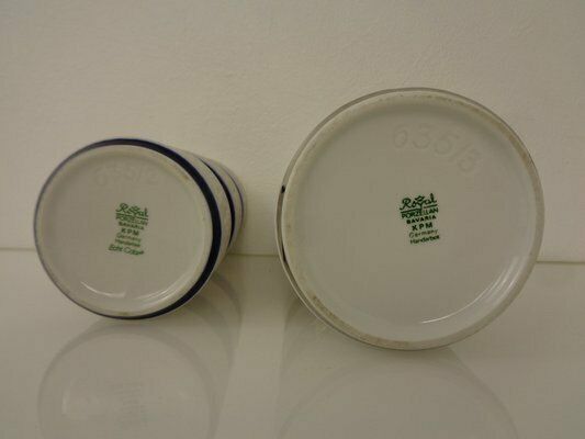 photo for sale Space Age Op Art Vases From Royal Kpm, 1960s, Set Of 2