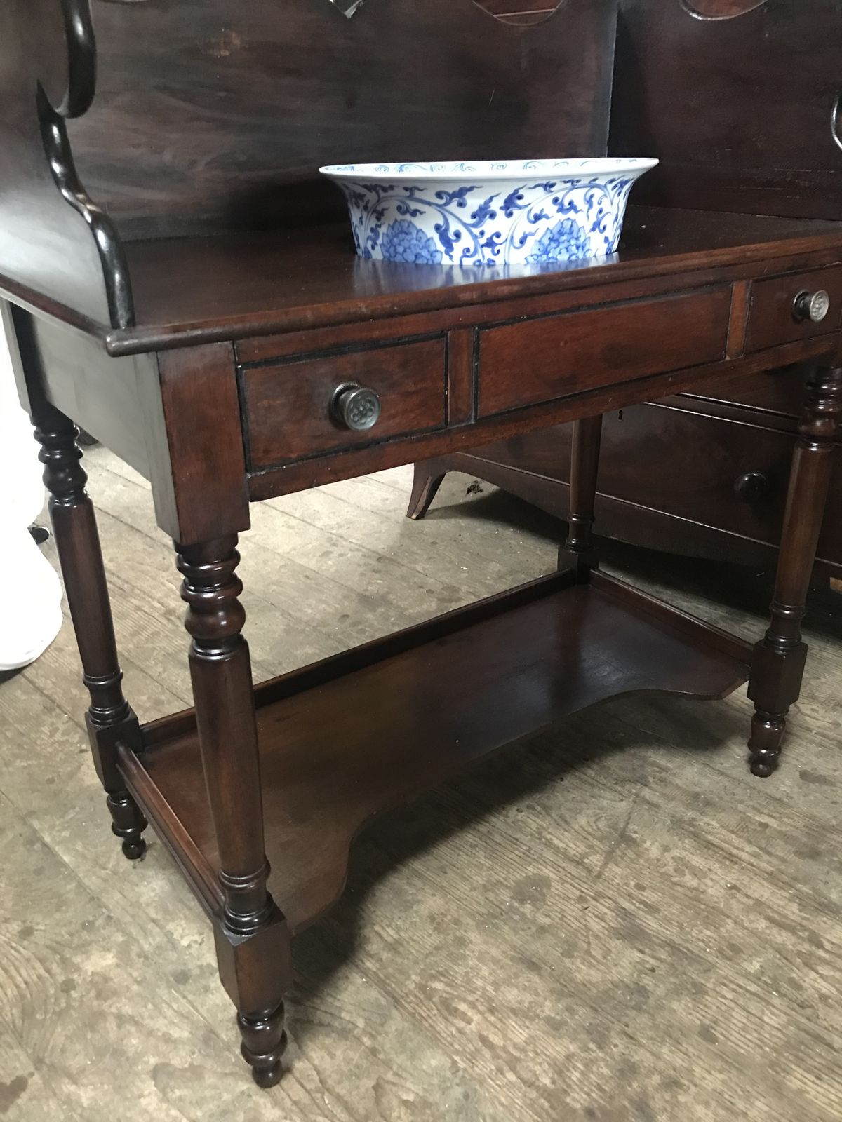 Victorian Mahogany Washstand With Bowl From An Exclusive Country House Hotel . photo buy
