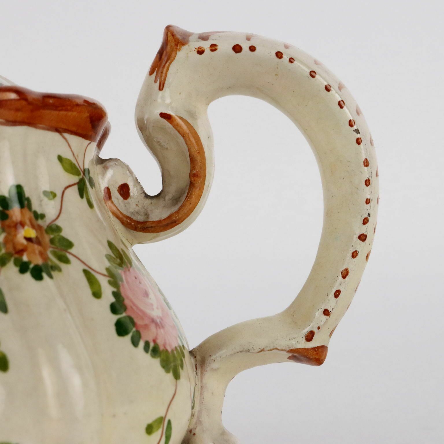 photo for sale Antique Tea Set Majolica Maria Balossi Italy XX Century