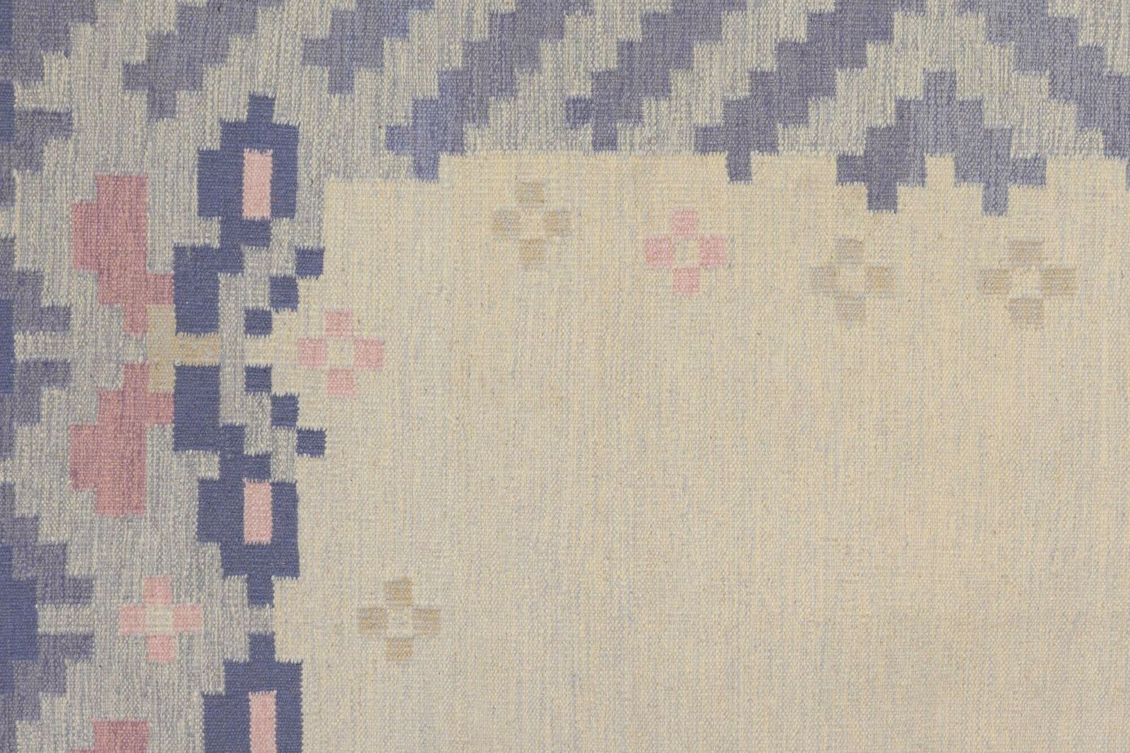 Large Vintage Swedish Kilim, 1960s photo furniture