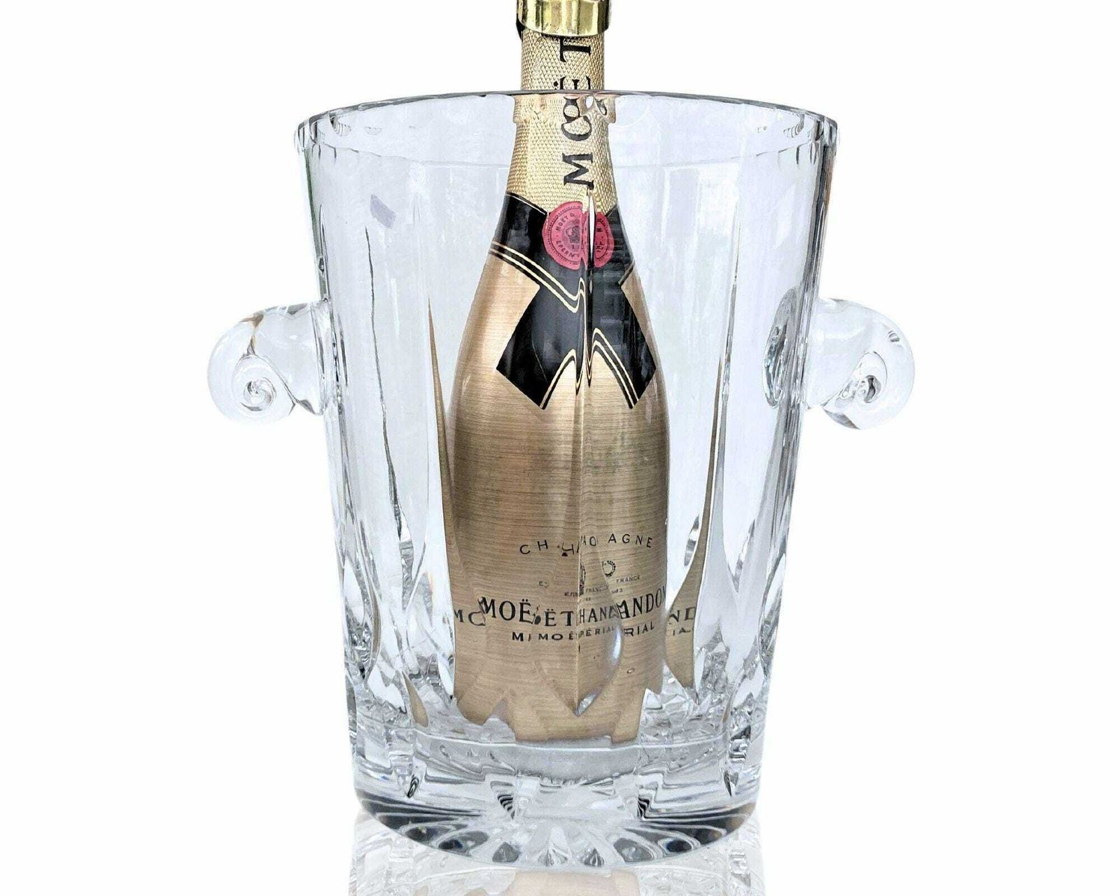Champagne Bucket Frans | Grote Kristallen Flessenkoeler | 25,5 Cm Hoog photo furniture