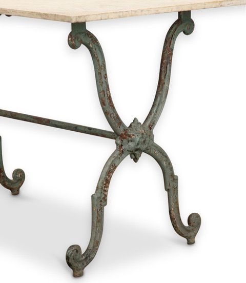 19th Century Garden Bistro Table photo for sale