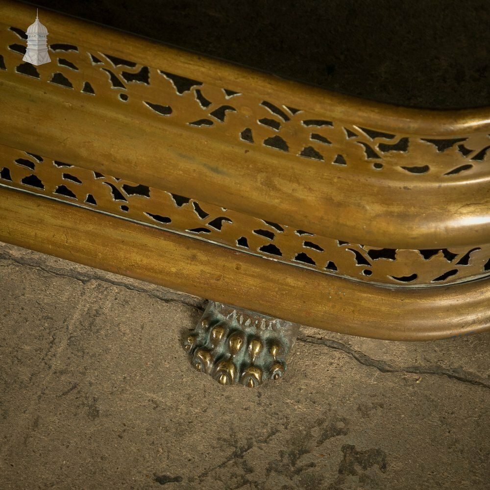 Brass Fireplace Fender photo Home Fixtures