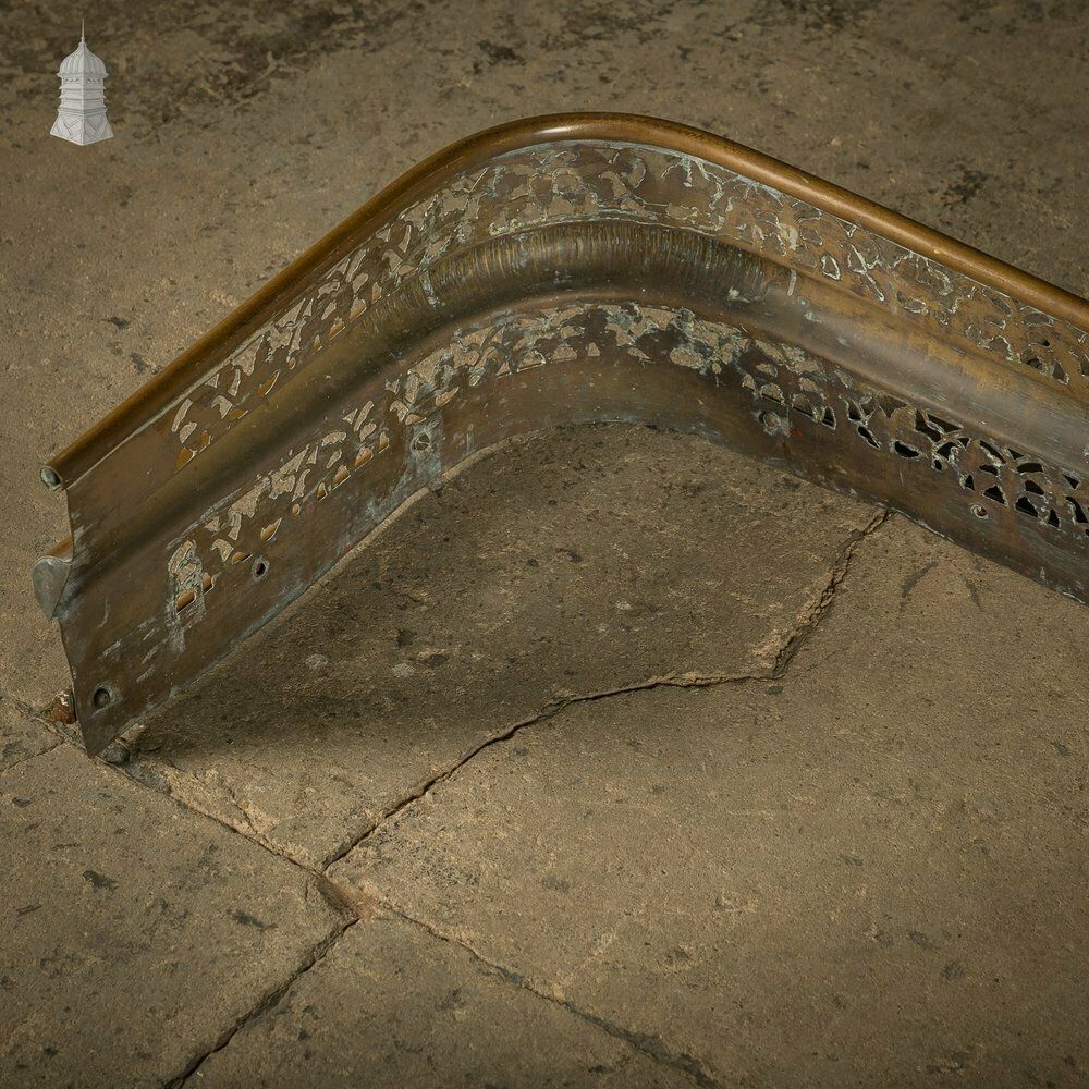 photo buy Brass Fireplace Fender