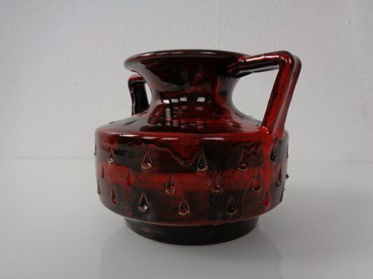 Italian Strawberry Ceramic Vase By Fratelli Fanciullacci For Bitossi, 1960s photo 191.0