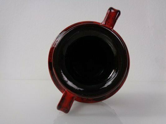 photo buy Italian Strawberry Ceramic Vase By Fratelli Fanciullacci For Bitossi, 1960s