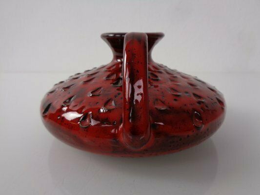 photo furniture Italian Strawberry Ceramic Vase By Fratelli Fanciullacci For Bitossi, 1960s