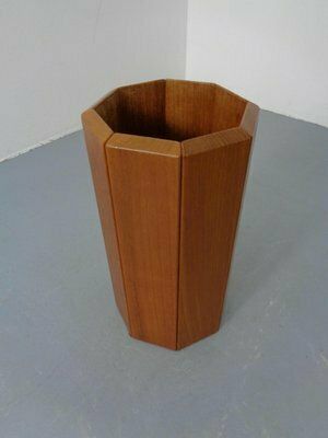 Danish Umbrella Stand In Teak By Kai Kristiansen For Vildbjerg Mobelfabrik, 1960s photo Home Decor