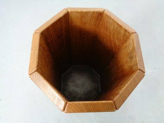 Danish Umbrella Stand In Teak By Kai Kristiansen For Vildbjerg Mobelfabrik, 1960s photo vinterior