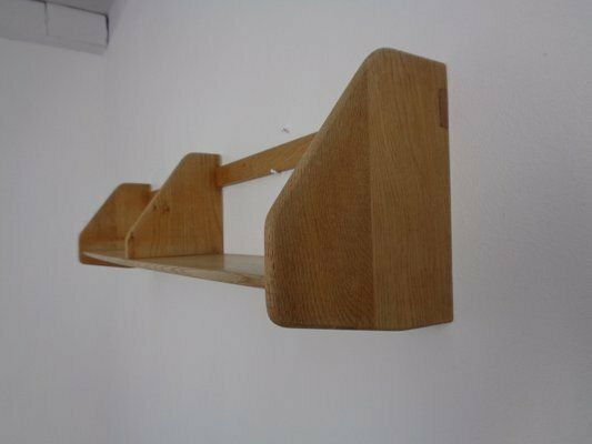 Danish Oak Shelf By Hans J. Wegner For Ry Møbler, 1950s photo furniture