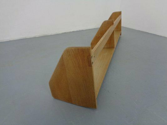 Furniture Danish Oak Shelf By Hans J. Wegner For Ry Møbler, 1950s photo