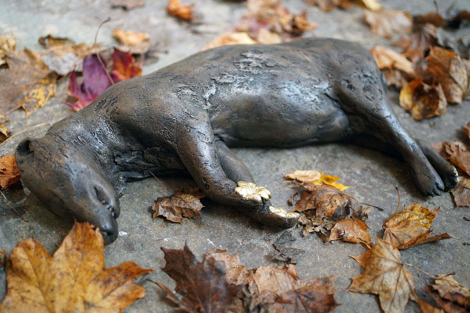 photo for sale Beth Carter; Badger; Bronze Resin; 3/15